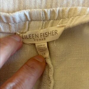 Eileen Fisher Beige Trousers